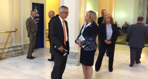 Gov. Fallin on budget partisanship: ‘That’s politics at the Capitol’ Gov. Fallin