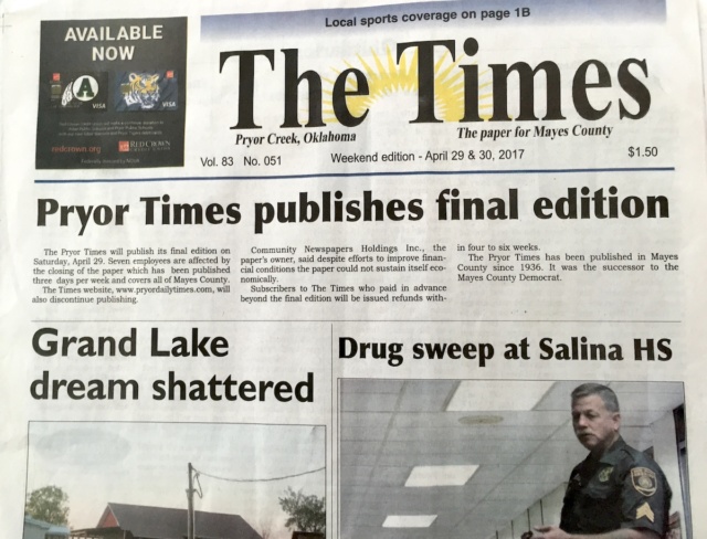 Pryor Daily Times
