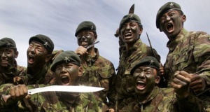 He is a soldier, his family is praying for him He is a soldier