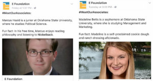 E Foundation interns enjoy cookie dough, slow jams and Nickelback Nickelback