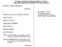 Blaine County lawsuit alleges heinous hate crimes