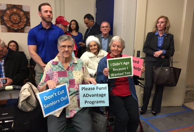 seniors at the Capitol