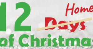 Celebrate the holidays with the 12 Homes of Christmas Home Creations