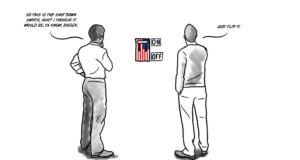 Flipping the switch for a government shutdown government shutdown