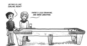 Winter Olympics: The case for shuffleboard over curling curling Olympics