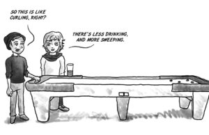 Winter Olympics: The case for shuffleboard over curling curling Olympics