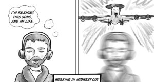 Working in Midwest City: AWACS rattle brain