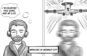 Working in Midwest City: AWACS rattle brain