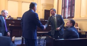 Mike Hunter, attorneys rebut residency challenge with colonoscopy talk Mike Hunter Gentner Drummond