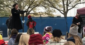 During walkout, Edmond students attend class at Capitol walkout