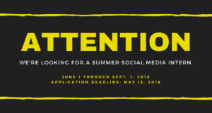NonDoc seeks a social media intern for the summer intern
