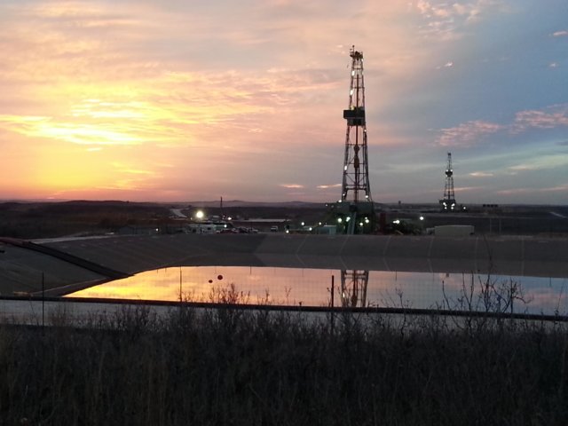 oil field
