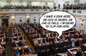 Veto shows Fallin governing from the center … of a coin veto