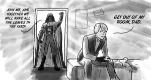 Darth Dad wants help with chores this Father’s Day Father's Day