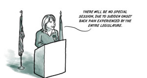 Gov. Mary Fallin not high … on SQ 788 special session Mary Fallin not high