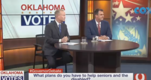 Cornett, Stitt dodge questions and each other in debate Cornett, Stitt debate