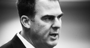 Kevin Stitt strolls, prepares for Drew Edmondson