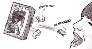 Animal Crackers freed from cage, sent to belly animal crackers