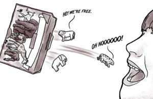 Animal Crackers freed from cage, sent to belly animal crackers