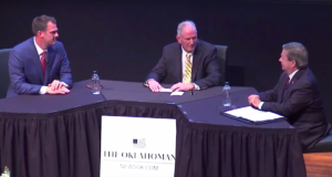 Stitt and Edmondson disagree on education, health care Stitt and Edmondson