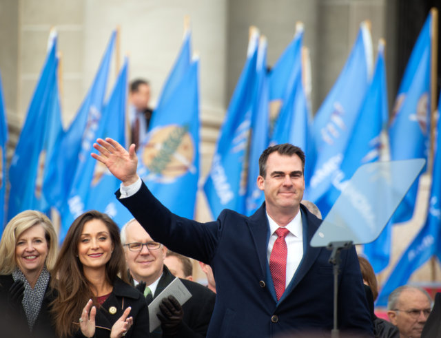 Kevin Stitt inaugurated