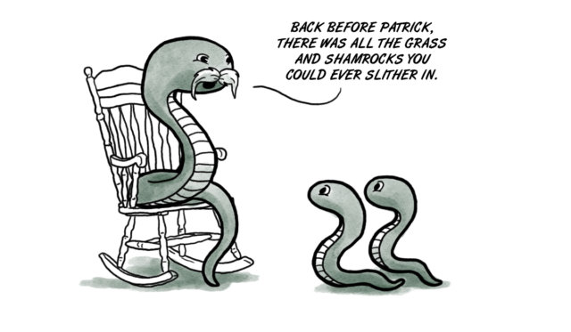 St. Patrick's Day makes no sense