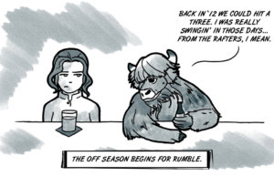 Rumble seeks Thunder solutions at bottom of a bottle Thunder