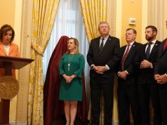 Pelosi, OK delegation welcome Carl Albert back to Washington carl albert