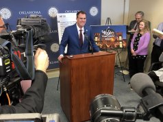 Dueling pressers: Stitt, tribes talk gaming negotiations gaming negotiations