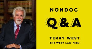 Terry West on underdogs, tort reform and Barry Switzer Terry West