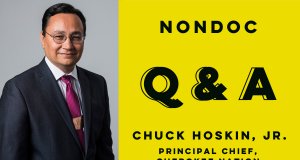 Chief Chuck Hoskin Jr. talks business, language and Freedmen Chuck Hoskin Jr.