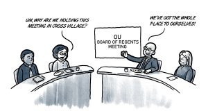 OU Board of Regents could continue campus tour OU Board of Regents