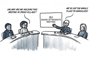 OU Board of Regents could continue campus tour OU Board of Regents