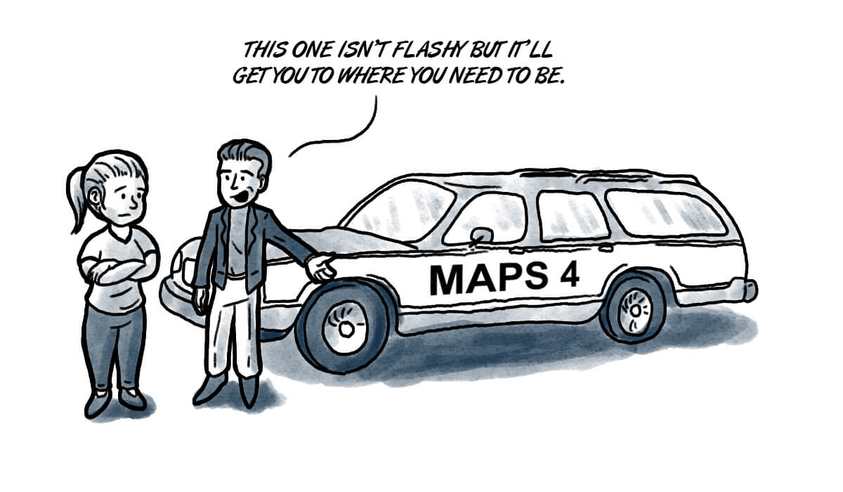 MAPS 4 the value of a car
