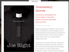 Joe Hight explains the ‘Unnecessary Sorrow’ of brother’s mental illness Joe Hight Unnecessary Sorrow