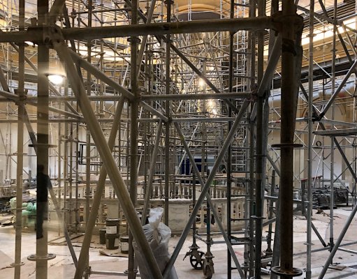 Session 2020: Political theater without its central stage Capitol rotunda