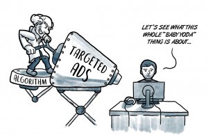 Be careful searching, algorithm overlords are watching algorithm