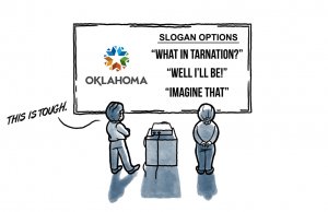 Imagine that: New Oklahoma brand confuses some imagine that