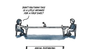 From wipes to swipes, social (distance) life impacted social distance