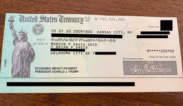 stimulus checks