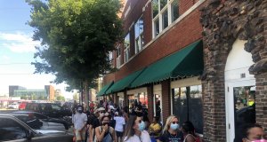 Greenwood serves as safe haven during Trump event Greenwood