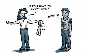 Mike Gundy has shirt problems Mike Gundy