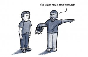 Remember to put yourself in someone else’s shoes put yourself in someone else's shoes