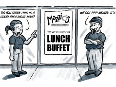 PPP helps keep the proverbial pizza cooking proverbial pizza