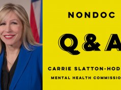 Commissioner of Mental Health Carrie Slatton-Hodges: ‘These diseases don’t discriminate’ Carrie Slatton-Hodges