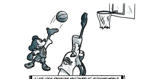 Ready for basketball from the Disney bubble Disney bubble