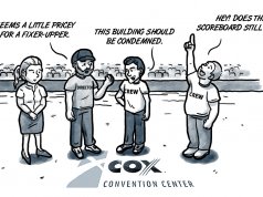 Budget blockbusters from the Cox Convention Center? Cox Convention Center