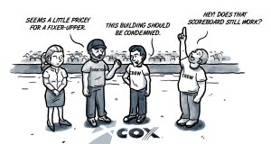 Budget blockbusters from the Cox Convention Center? Cox Convention Center