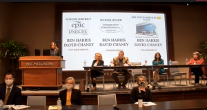 Multiple Wednesday meetings present discussions of Epic audit Epic Charter Schools