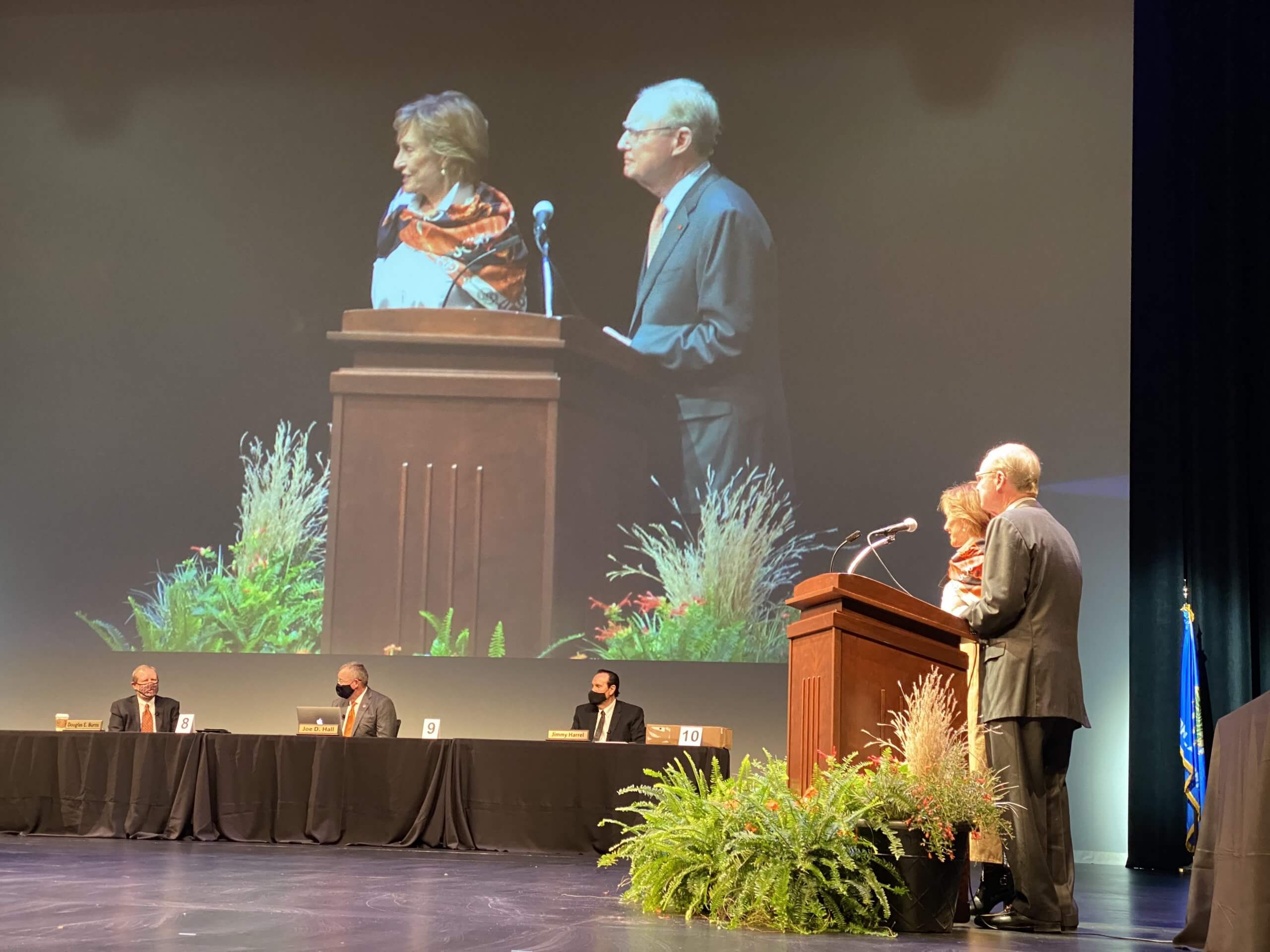 OSU President Burns Hargis